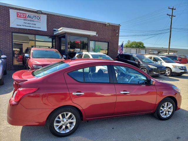 2018 nissan versa 1.6 sv