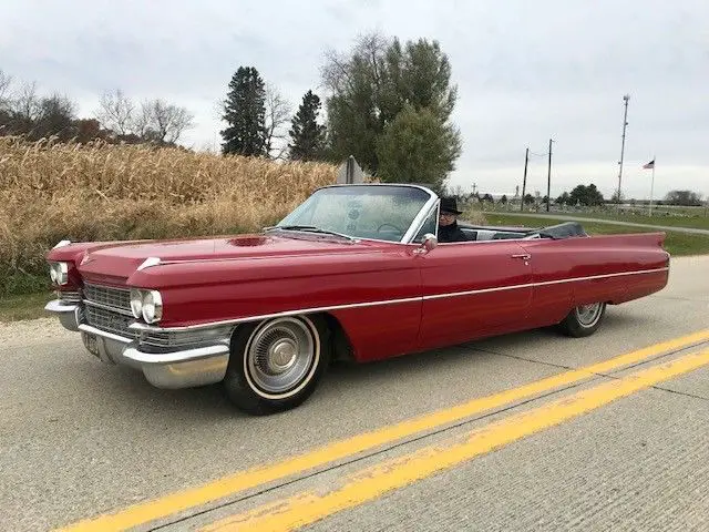 no reserve 1963 caddy convertible garage find running driving survivor! hd video
