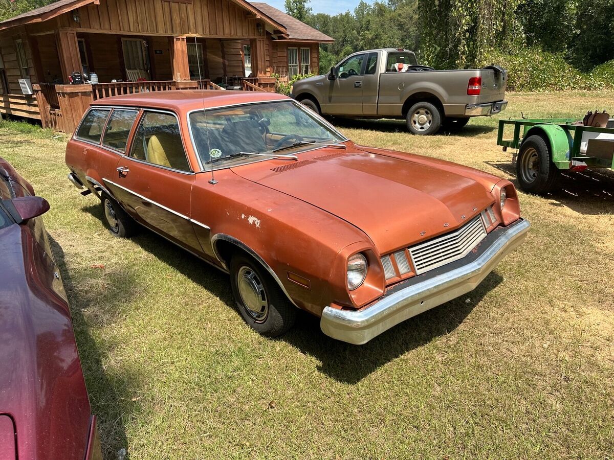 1977 ford pinto wagon brown rwd automatic