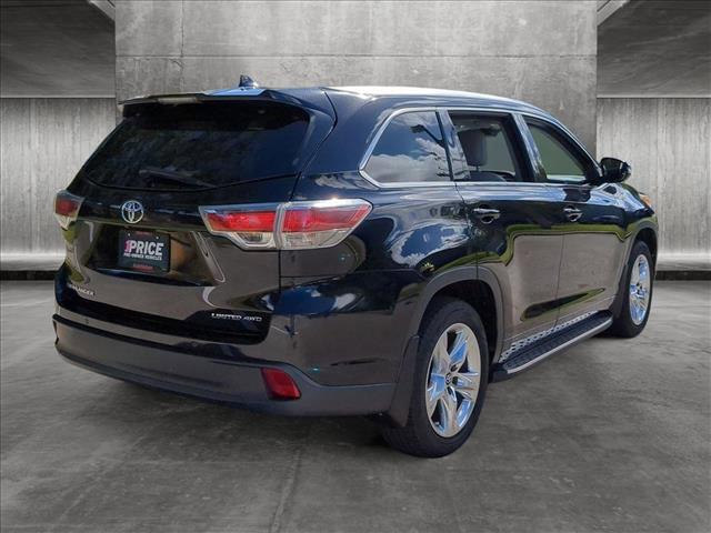 2016 toyota highlander limited