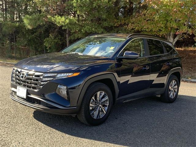 2022 hyundai tucson hybrid blue