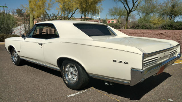 1966 pontiac gto unrestored survivor 4 speed