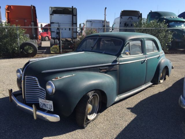 1940 buick 4 door solid california project car model 51