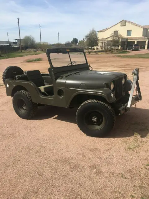 willys m38a1 us military/army vehicle restored original in excellent condition