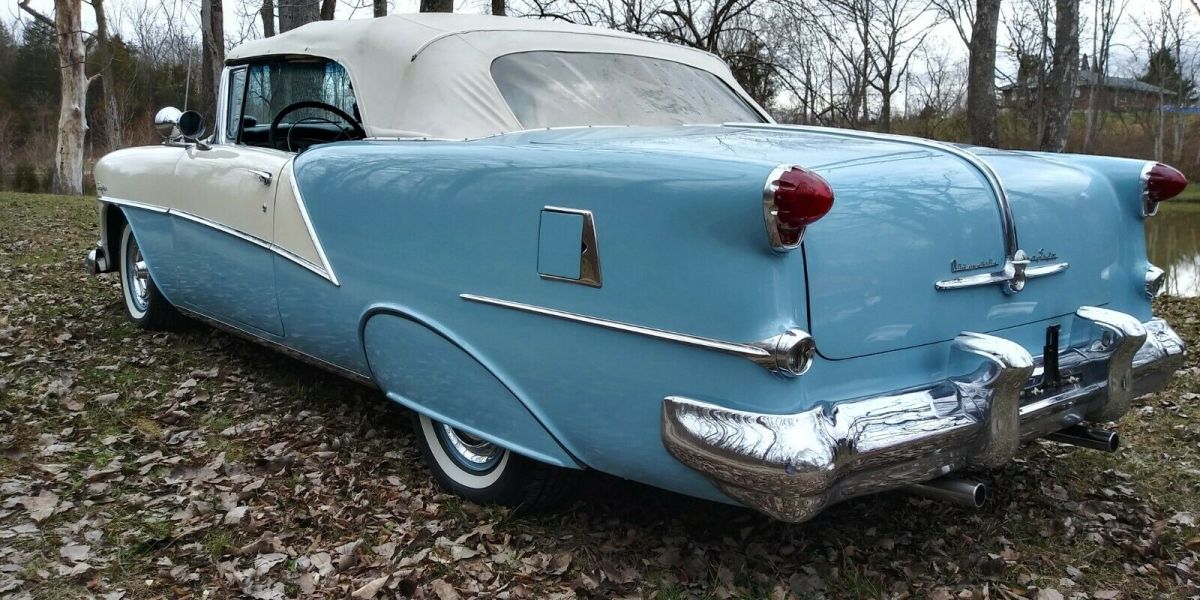 1954 oldsmobile nighty-eight starfire convertible very rare car