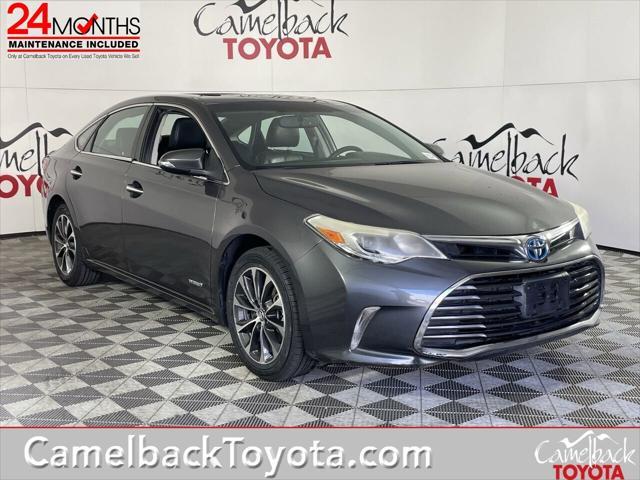 2016 toyota avalon hybrid xle premium