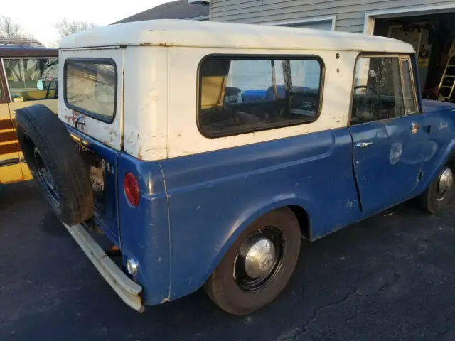 1967 international harvester scout 800 postal post office rural mail rhd auto