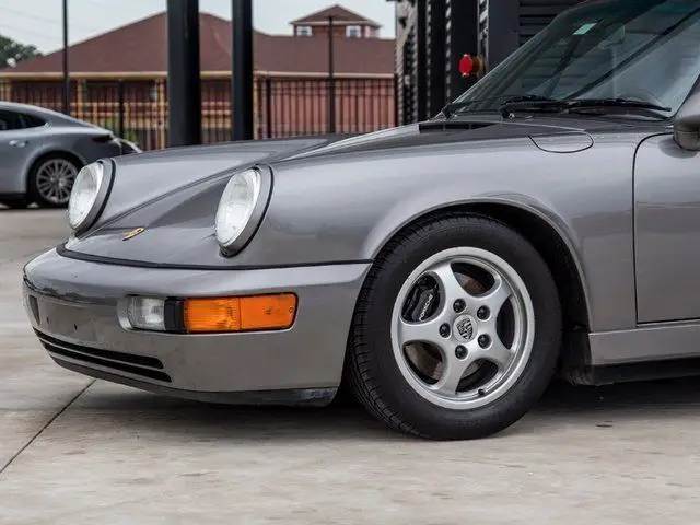 1990 porsche 911 carrera carrera coupe 56991 miles pebble grey metallic 5-speed