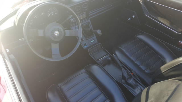 alfa romeo spider graduate 1988