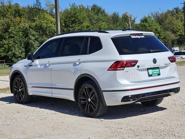 2022 volkswagen tiguan 2.0t se r-line black