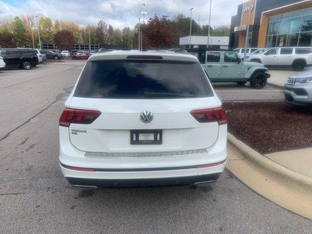 2019 volkswagen tiguan 2.0t sel r-line black