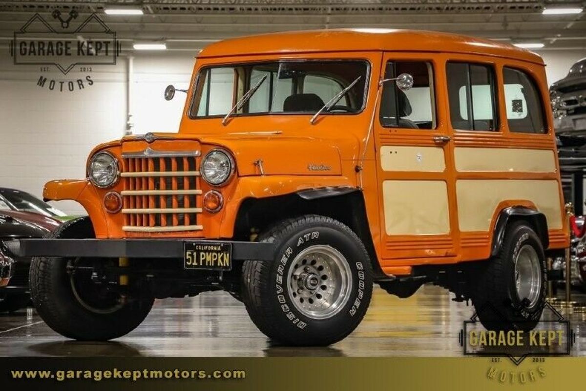 1951 willys overland jeepster suv 350 v8 21962 miles