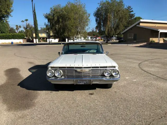 1961 chevy impala bubbletop coupe 348