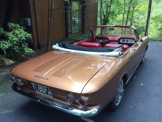 1962 chevrolet corvair convertible in excellent condition. recently restored
