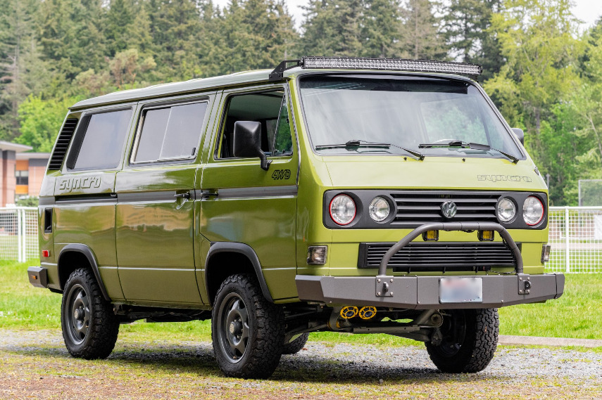 1987 volkswagen vanagon syncro 5-speed