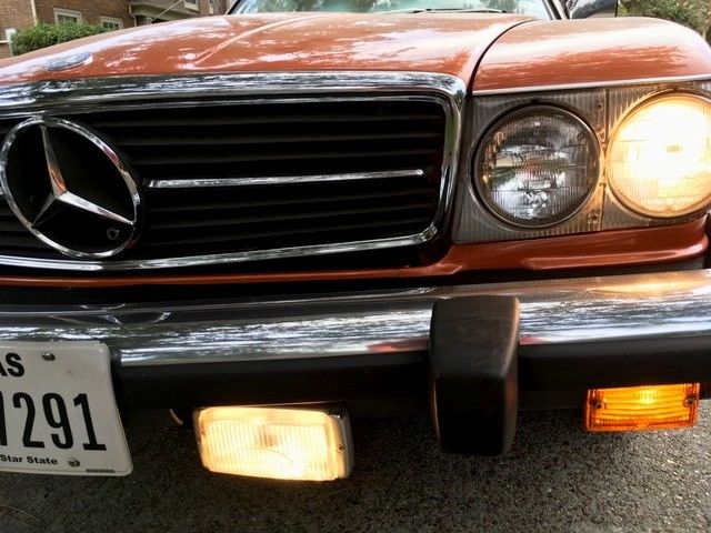 1980 mercedes-benz 450 sl tan leather, no reserve! do not bid if you cannot pay!