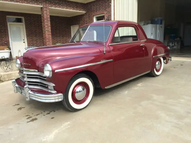 1949 plymouth business coupe body off restoration collector rare show classic tx