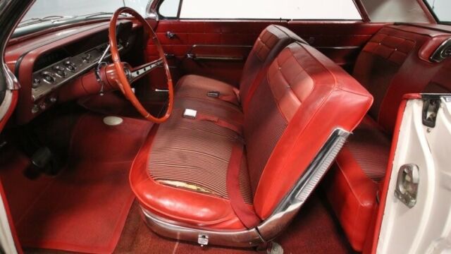 classic vintage chrome chevy 327 v8 powerglide flowmaster white