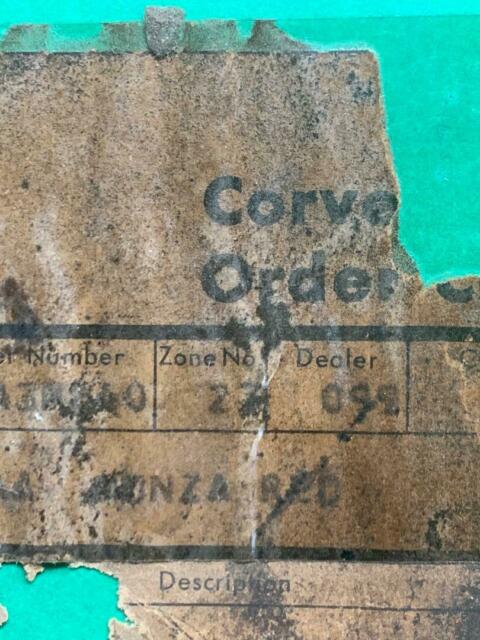 1969 corvette red/black 2 top roadster 427 435hp l71 updated: tank sticker