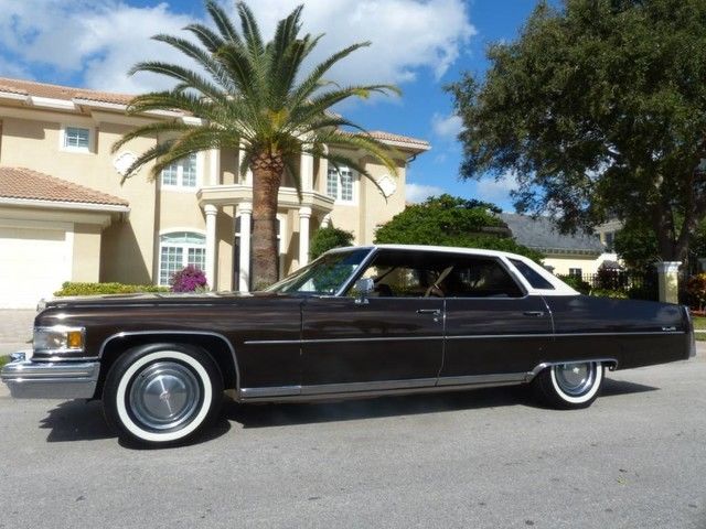 all original & unrestored. 1975 sedan deville. garage kept & runs great!