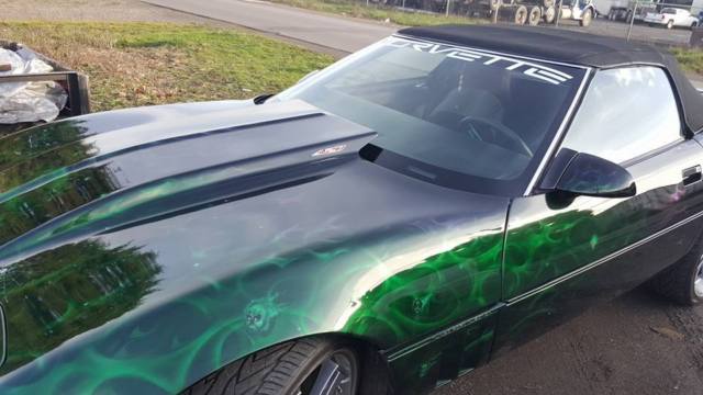 custom 1987 chevrolet corvette convertible