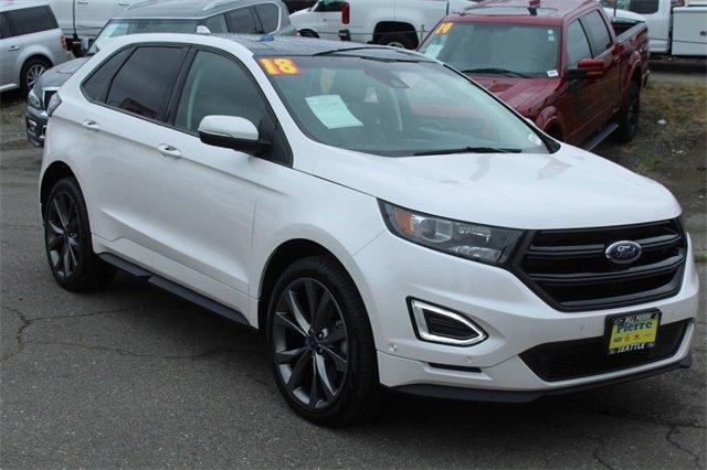 used 2018 ford edge awd sport seattle, wa 98125 for sale in seattle, washington