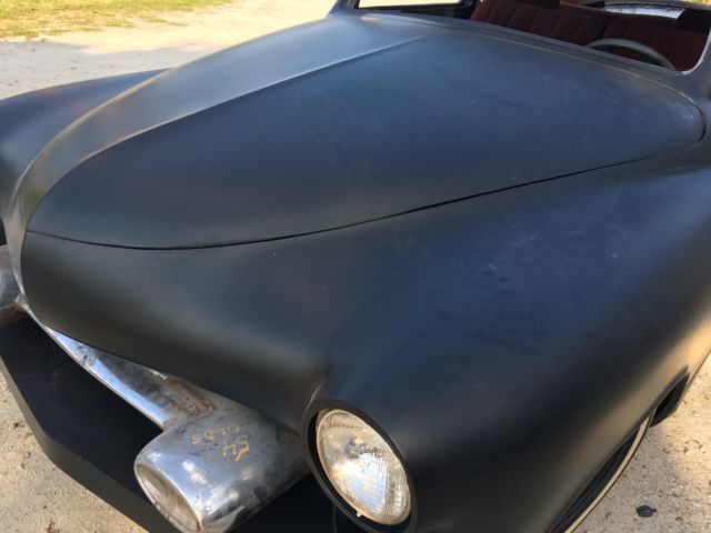 1950 mercy sedan chop top led sled