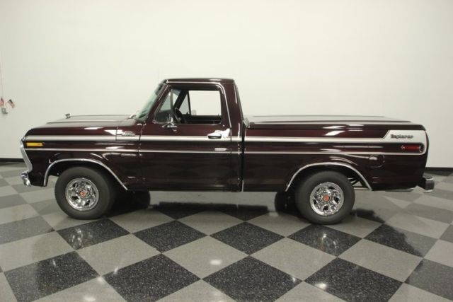 1977 ford f-100 custom explorer pickup truck 400 v8 3 speed automatic classic vi