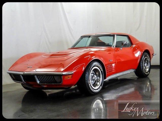 1970 chevrolet corvette coupe, lt1, 370hp