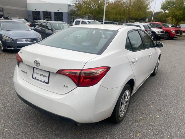 2019 toyota corolla le