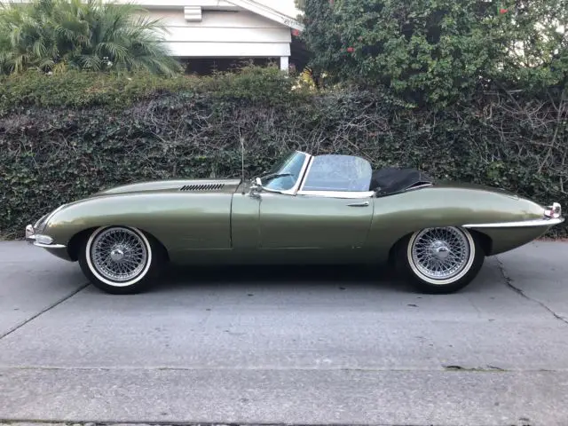 1961 jaguar e type 3.8 l "flat floor" roadster over 60 pix + video!