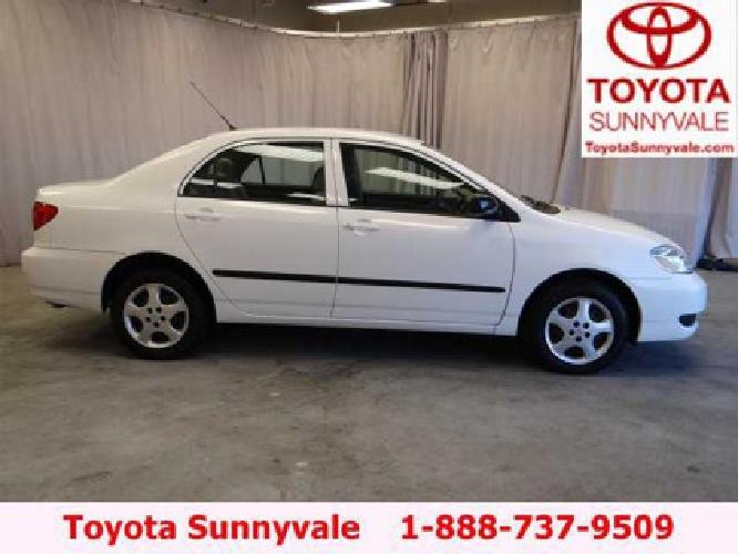 2007 toyota corolla ce in sunnyvale, ca
