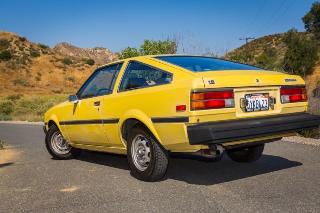 1981 toyota corolla sr5 liftback