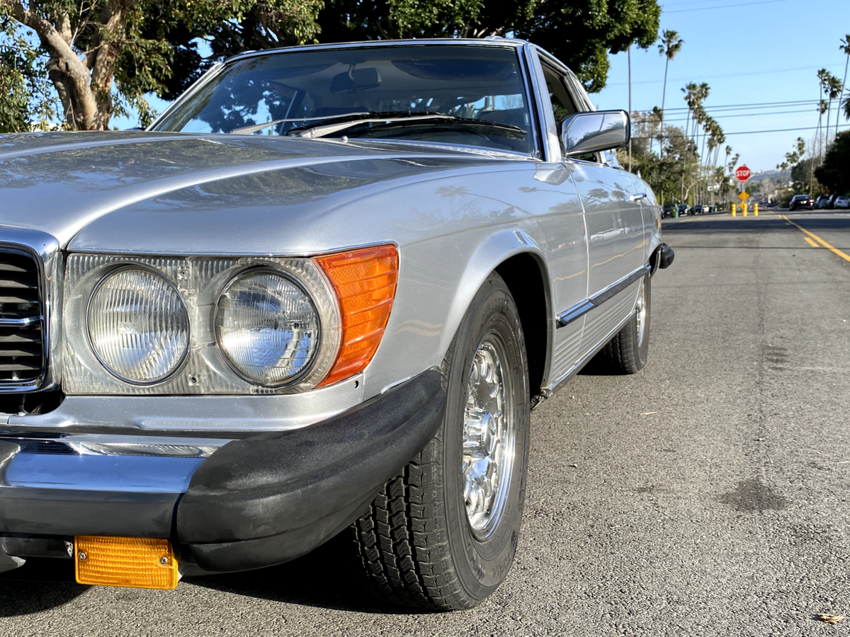 1981 mercedes 380 sl original california car !