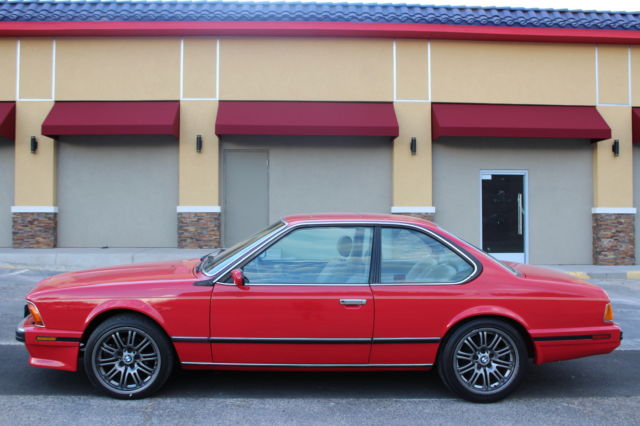 1988 bmw 635 csi awesome car runs well very straight no reserve l6