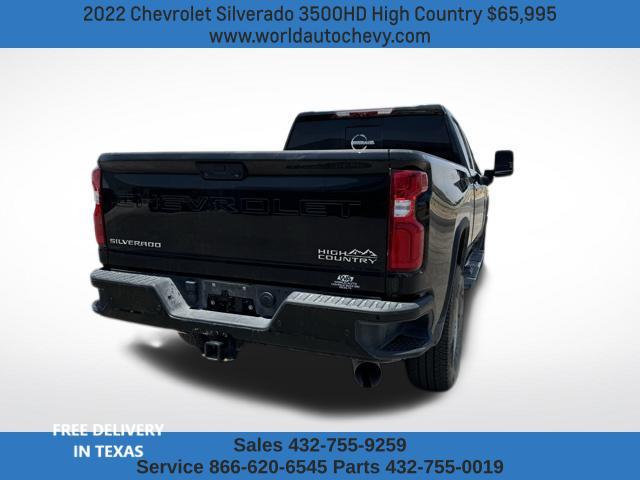 2022 chevrolet silverado 3500 high country