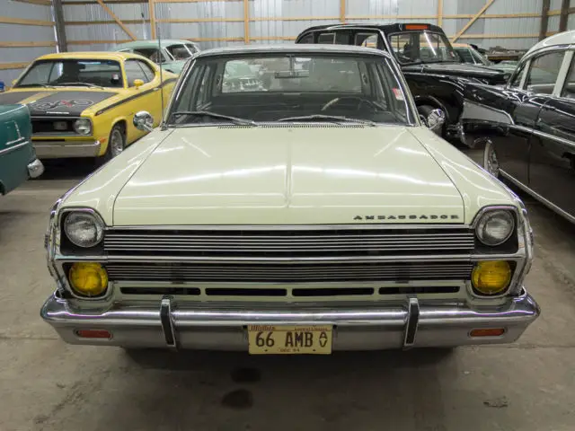 1966 amc rambler ambassador 990 one-owner 12,000 original miles