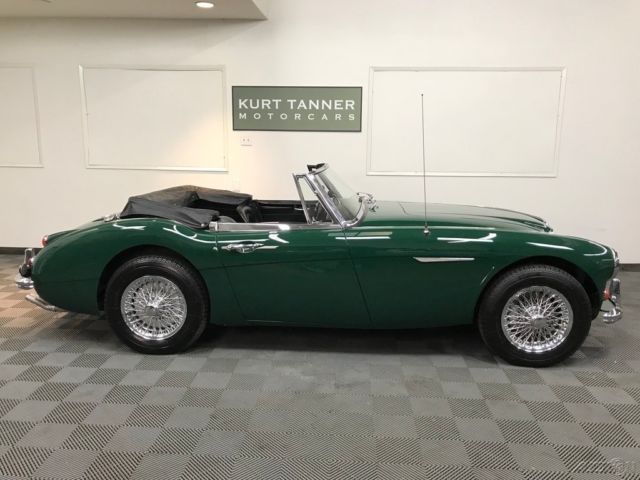 1967 austin healey 3000 mk3 bj-8. believed 15,401 miles from new. superb, crisp