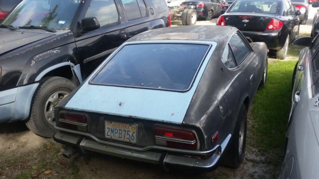 1971 datsun 260z 4-speed project car