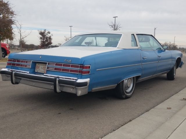 455 v8 4bbl pontiac bonneville brougham 1 owner all original 40,750 orig miles