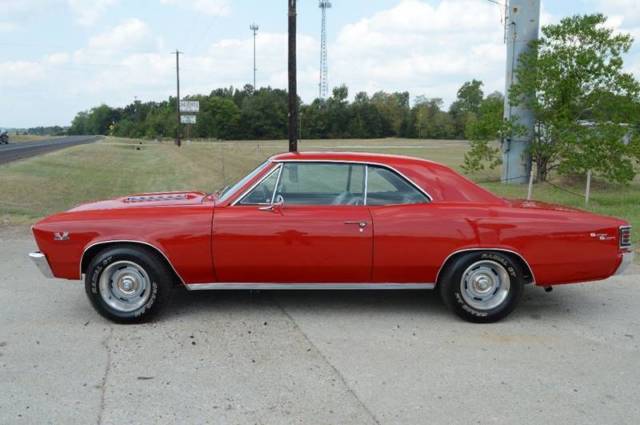 1967 chevrolet chevelle ss automatic complete frame-off restoration