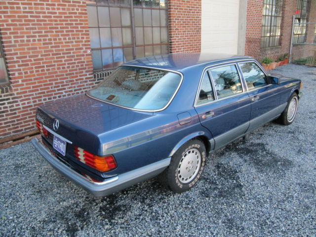 1987 mercedes-benz 420sel w126 original paint