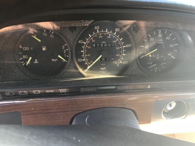 1984 mercedes-benz 300 sd turbo diesel priced to sell asap runs and drives!