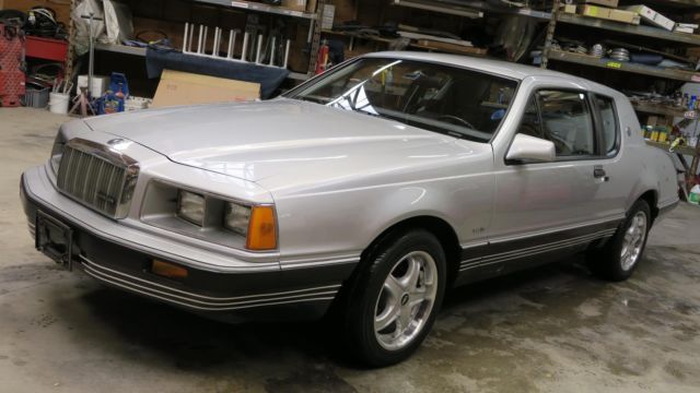 1984 mercury cougar xr7 turbo 4 cylinder 5 speed california car!