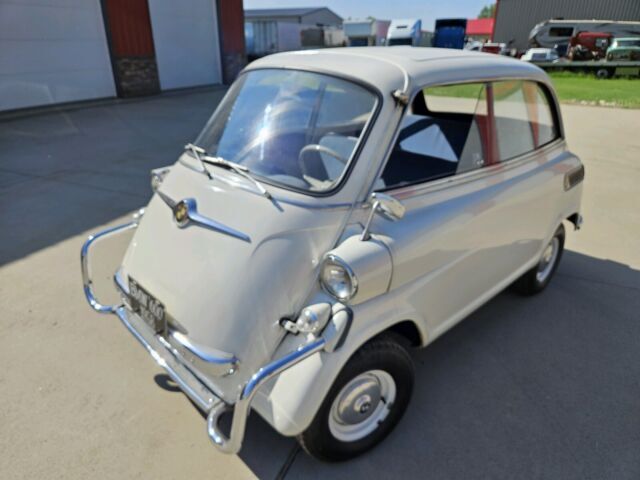 1958 bmw isetta sedan white rwd manual limo