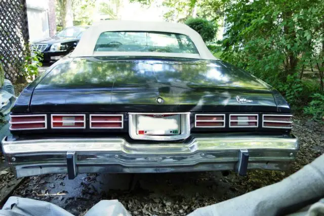 1975 chevrolet chevy caprice classic convertible â€¢ 54k original miles, 1 family!