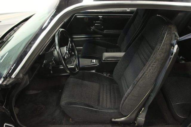 1979 pontiac trans am ws6 65842 miles starlight black coupe 400 v8 4 speed manu