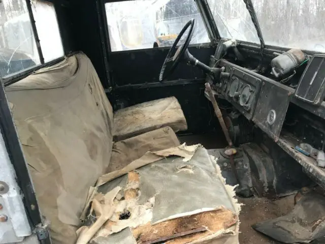 1956 land rover series 1 "109" jeep pickup truck lhd orig. running condition