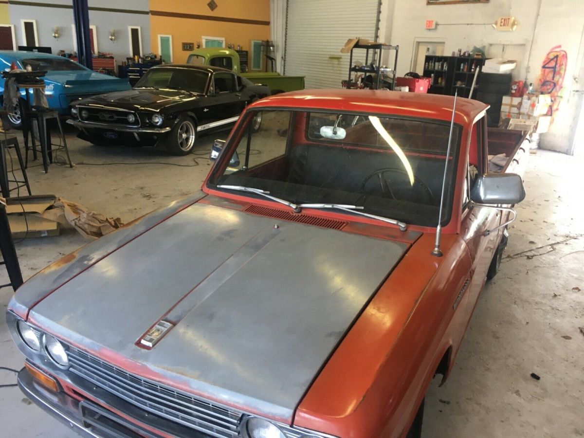 1969 datsun 521 - true barn find -survivor - from new mexico