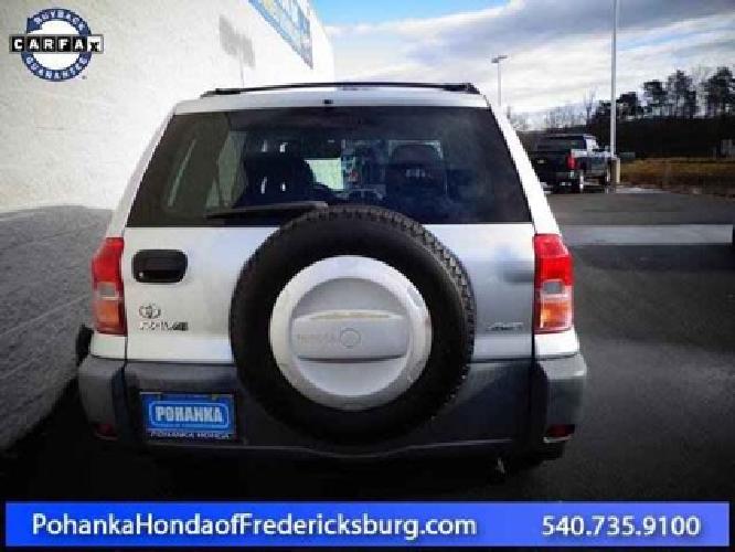2001 toyota rav4 in fredericksburg, va